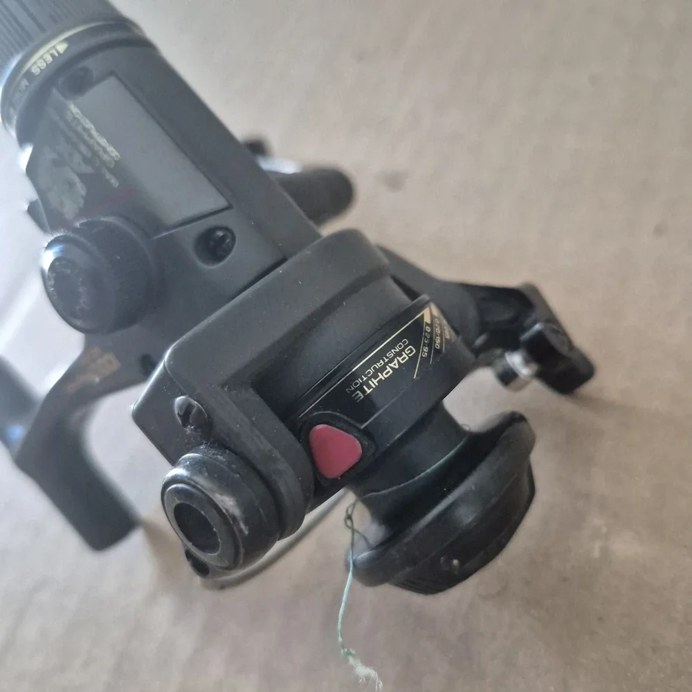 Shimano Vintage Spinning Reel AX 100Q Rear Drag Used Fishing